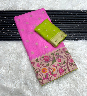 Pure Banarasi Dola Silk