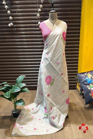 Jamdhani Mul Mul Cotton Sarees