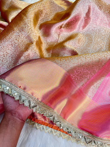 Premium Soft Banarasi Lace Saree