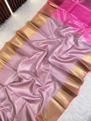 Premium Banarasi Tissue Silk