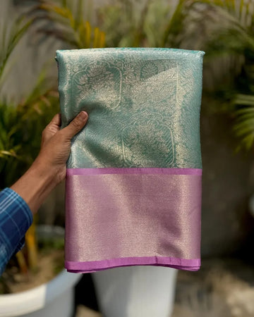 Soft Banarasi Tissue Soft Silk Saree