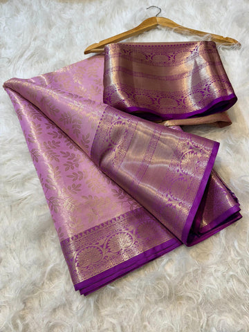 Premium Banarasi Soft Tissue Silk