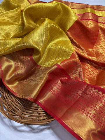 Bridal Banarasi Tissue Silk