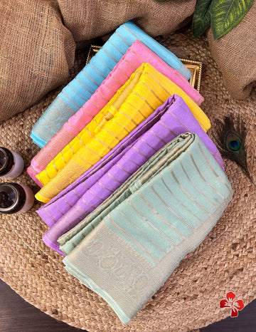 Pure Viscouse Georgette Sarees in 5 Colours