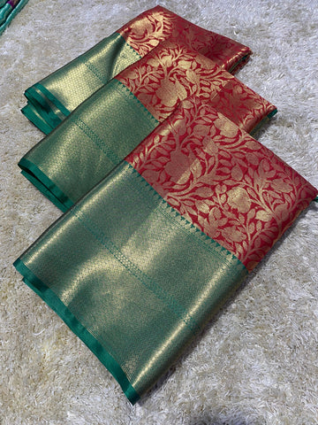 Exclusive Banarasi Soft Tissue Silk Saree