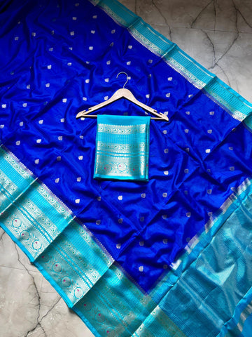 Premium Banarasi Warm Soft Silk Sarees