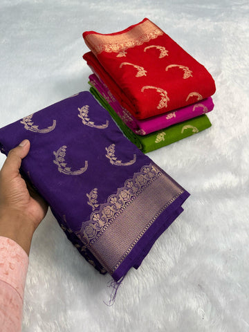 Banaras Katan Silk Soft Saree