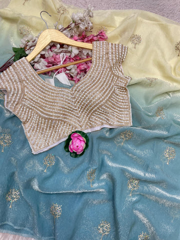 Crushed Fendy Silk