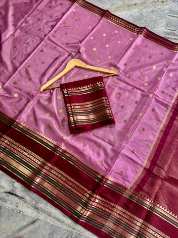 Soft Banarasi Dyble Dupion Silk Saree