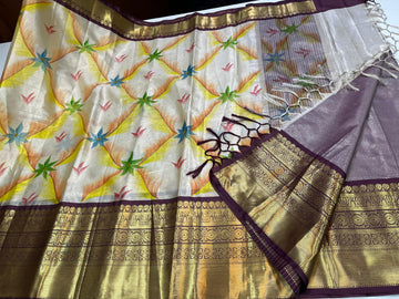 Premium Soft Banarasi Tissue Silk