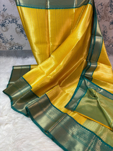 Soft Banarasi Tissue Silk Saree