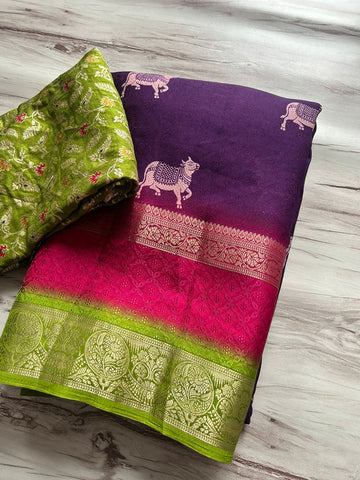 Soft Viscose Georgette saree