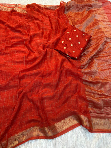 Pure Viscose Soft Crepe with Russian Dola Designer Blouse