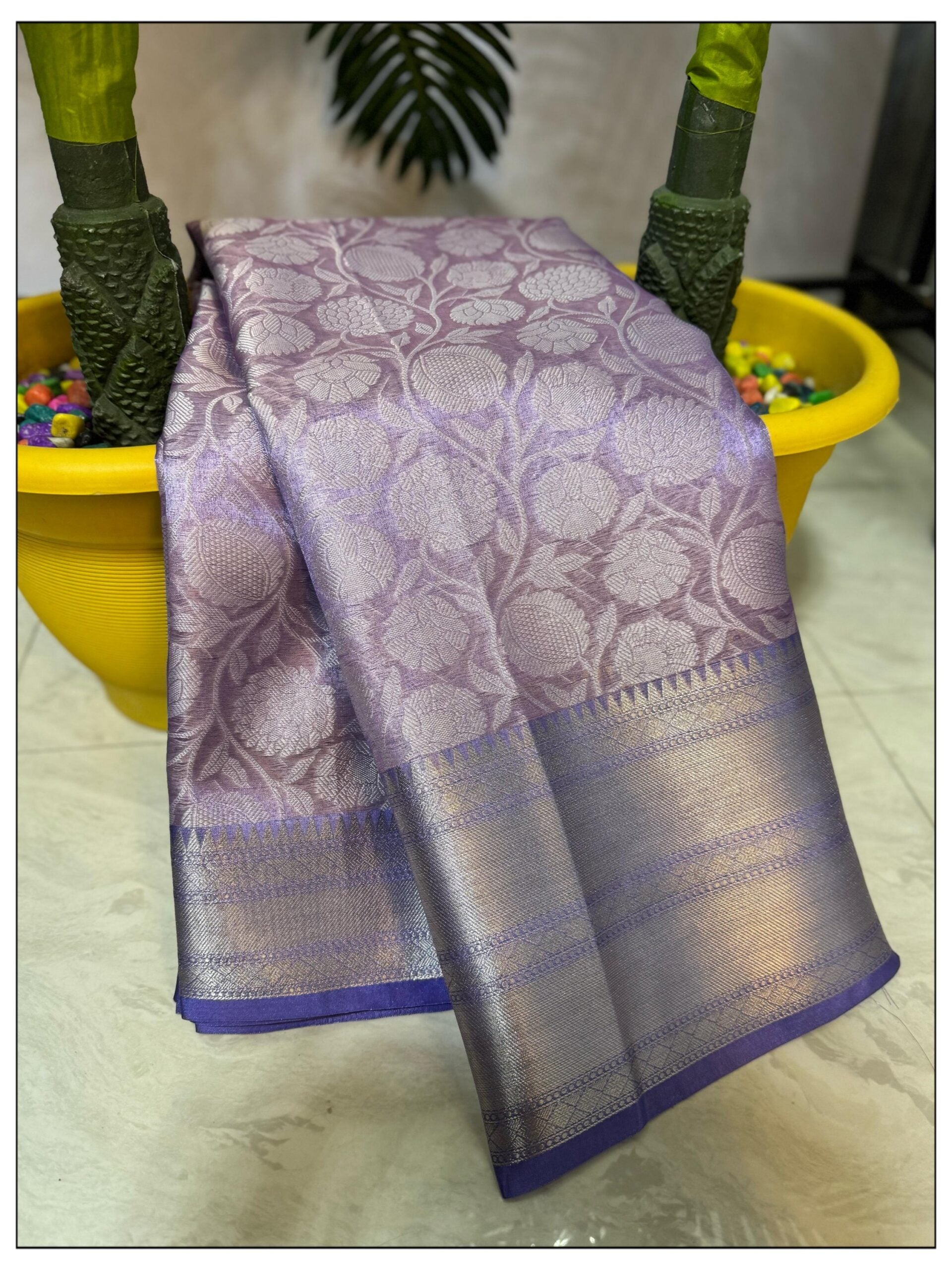 kanjivaram soft tissue silk saree