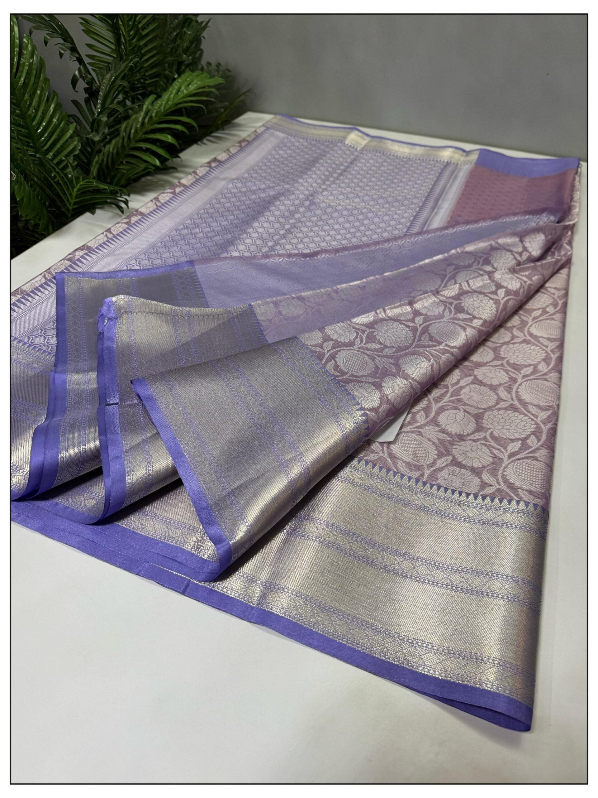 kanjivaram soft tissue silk saree