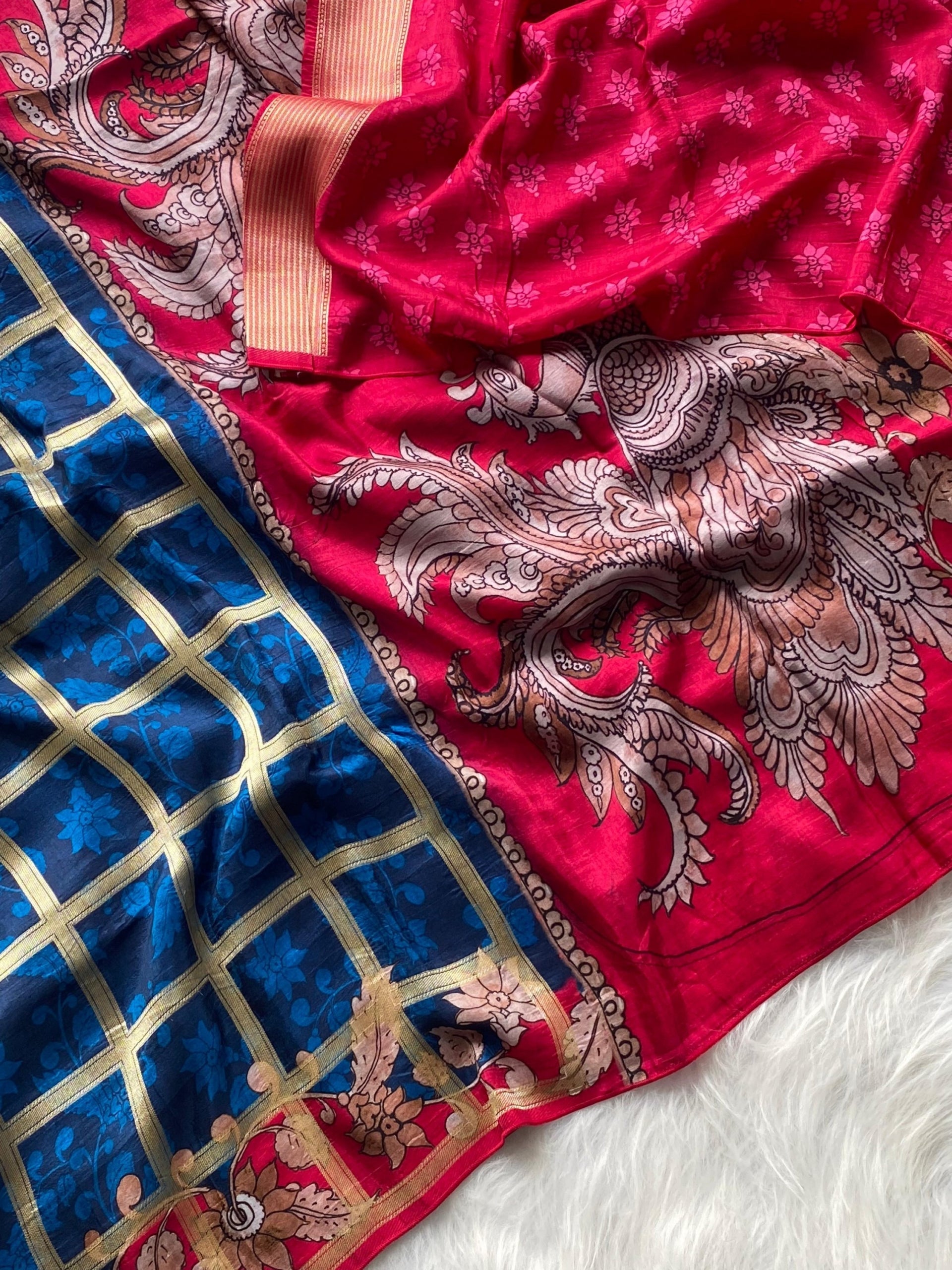 Viscose Silk Saree