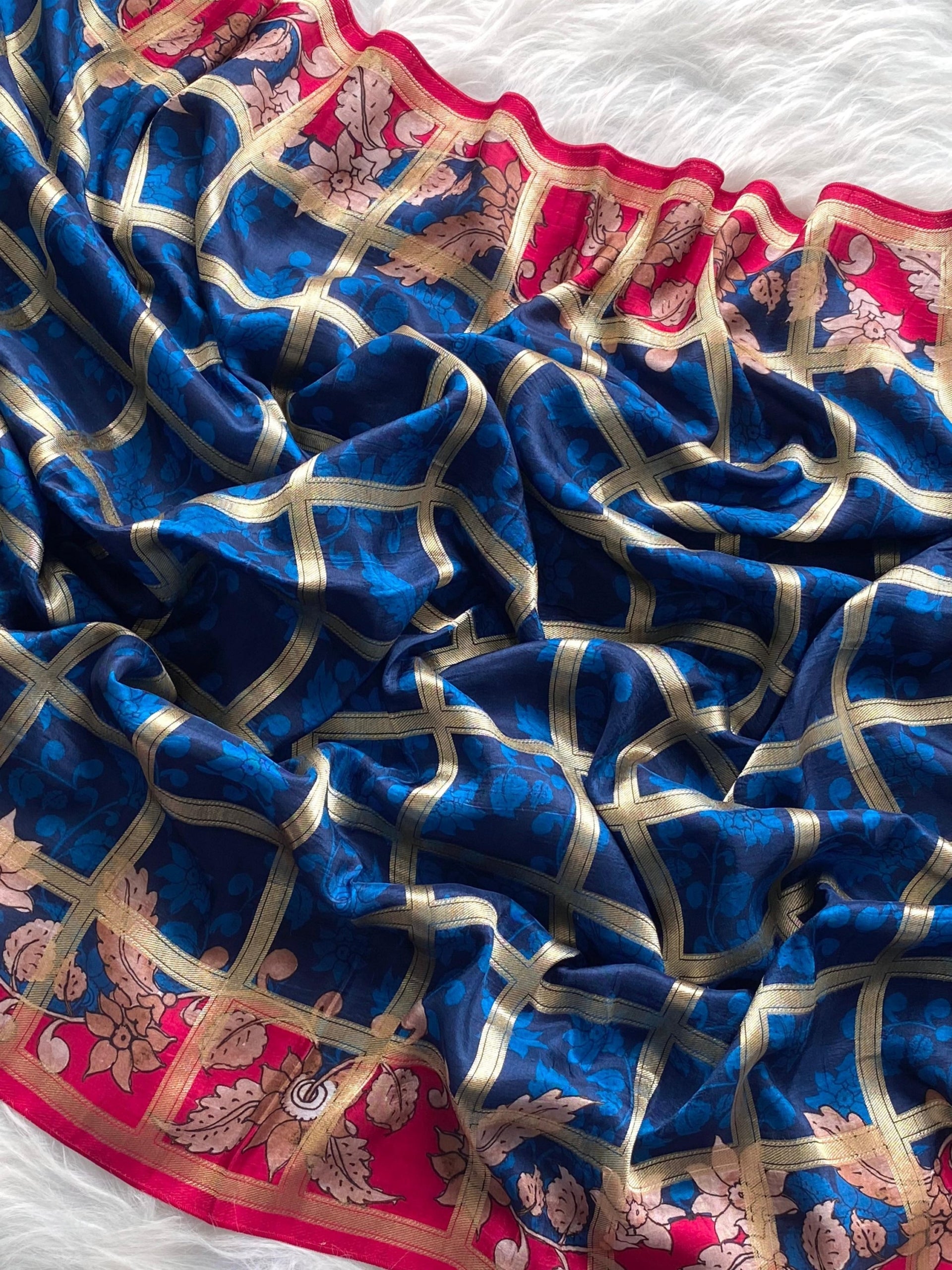 Viscose Silk Saree