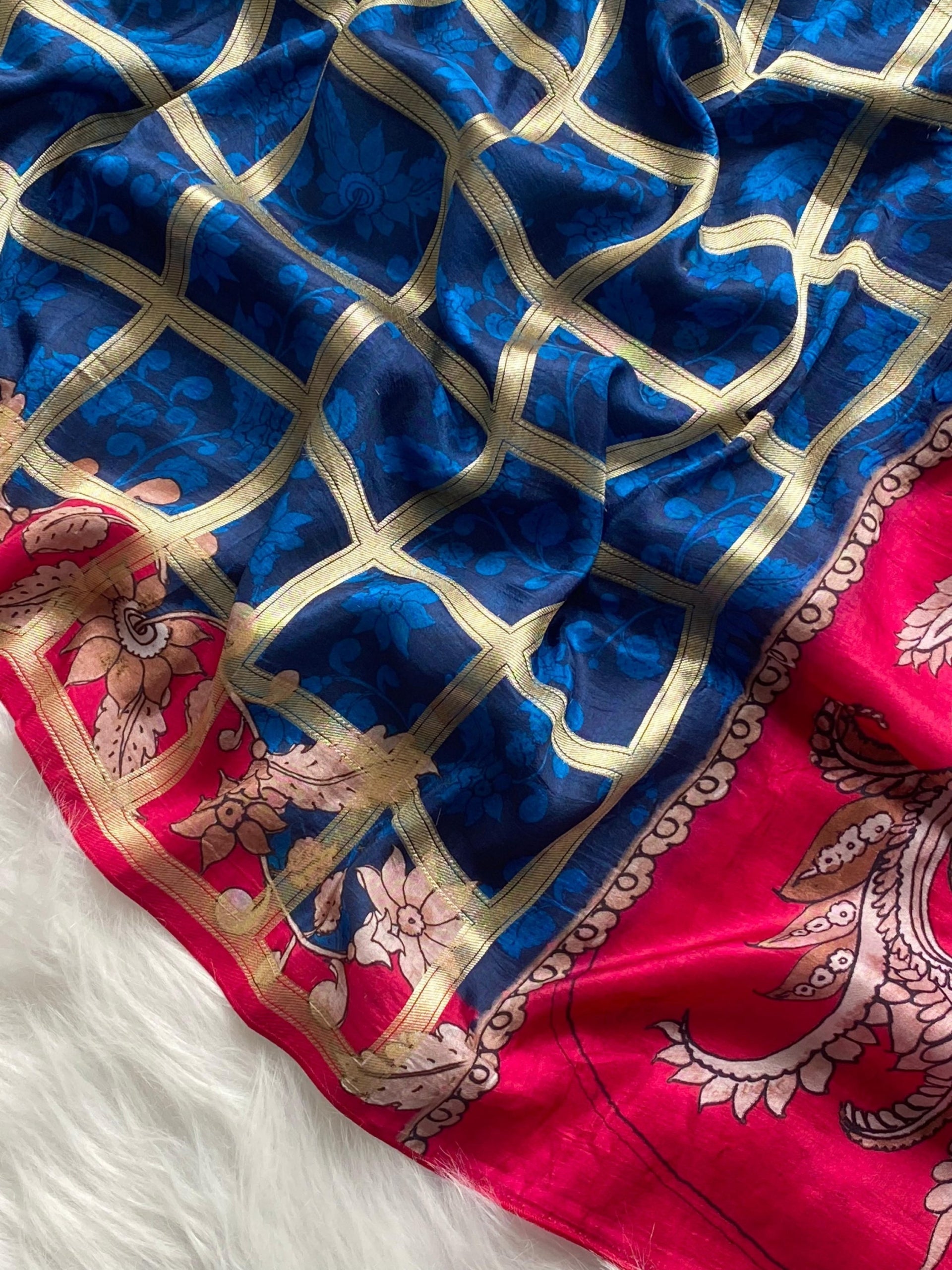 Viscose Silk Saree