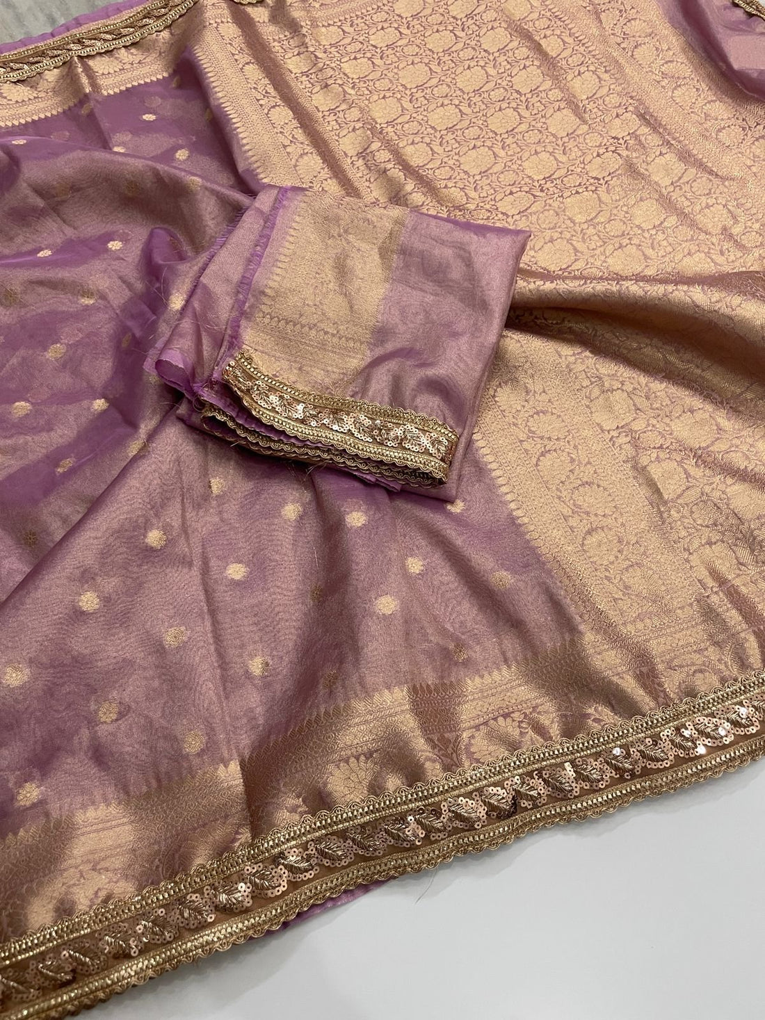 Banarasi Katan Tissue Silk Saree