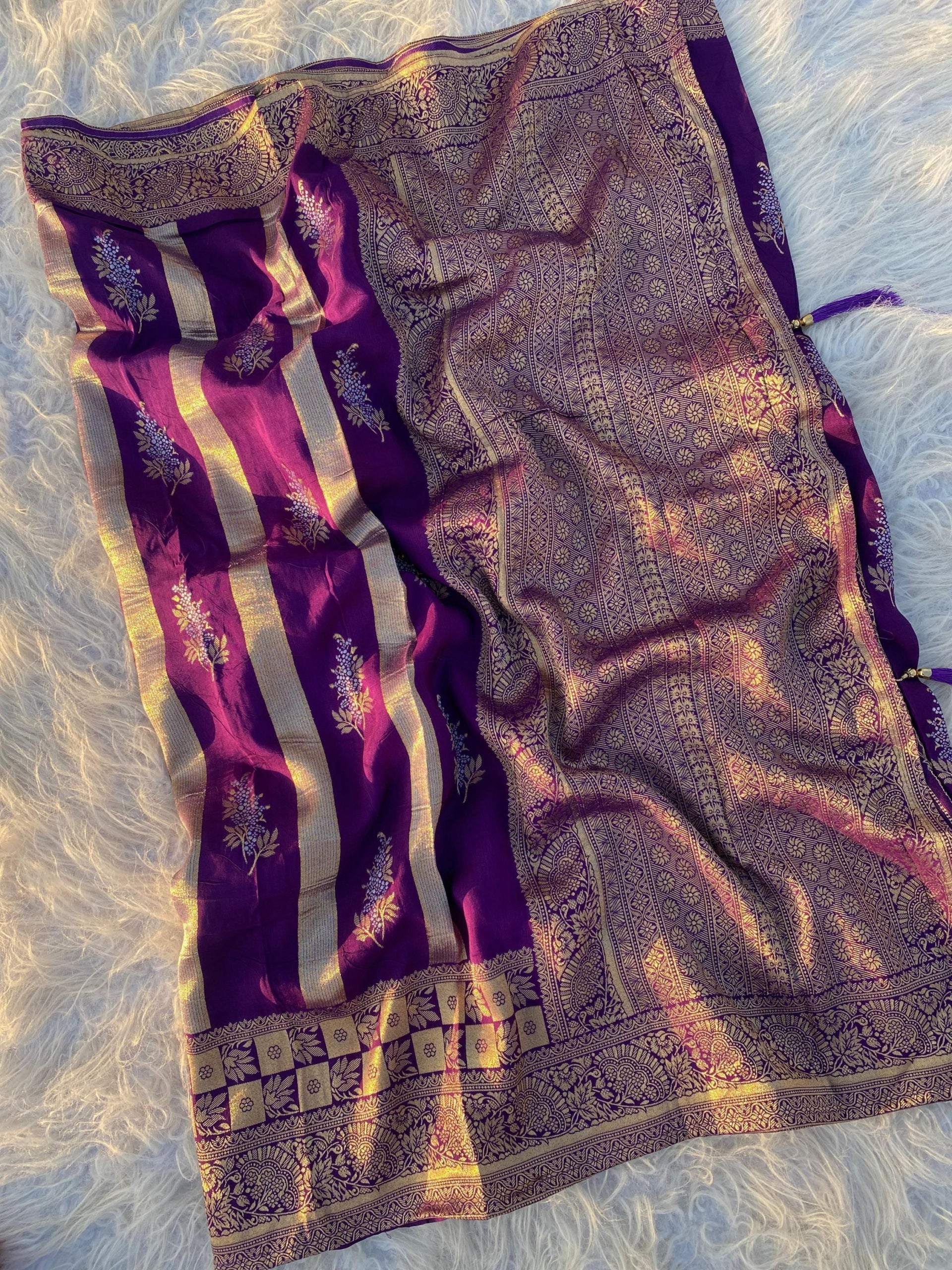 Soft Mushroo Silk Saree