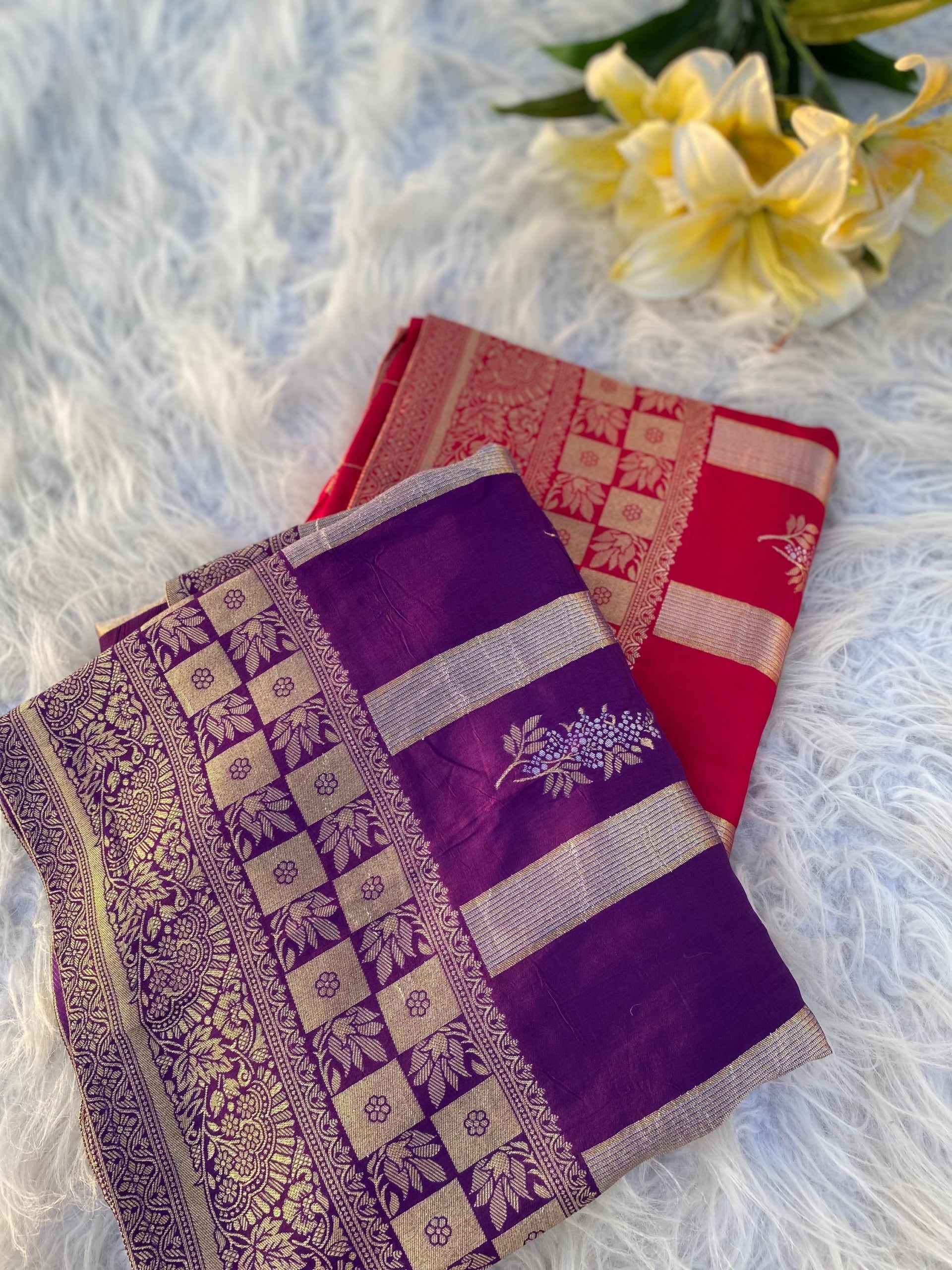 Soft Mushroo Silk Saree
