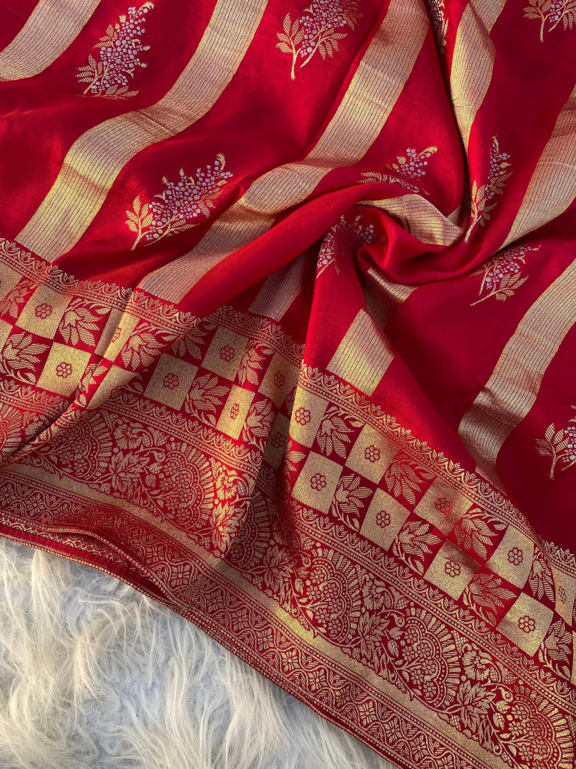 Soft Mushroo Silk Saree