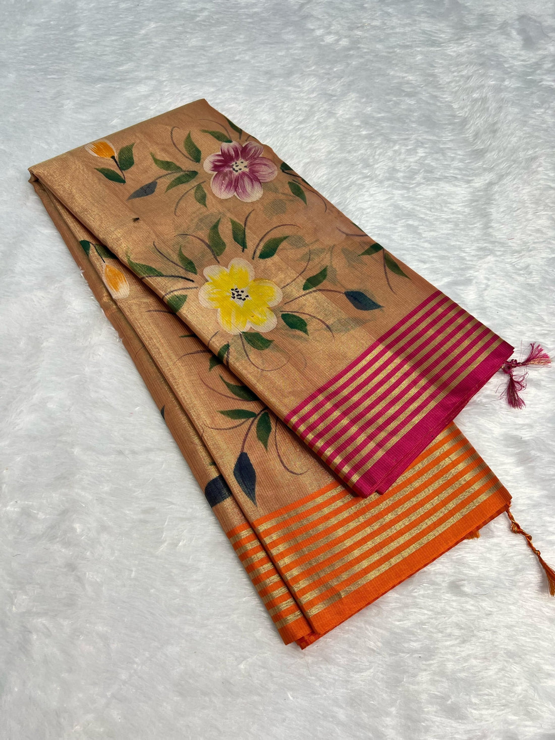 Beautiful Banarasi Soft tissue silk saree