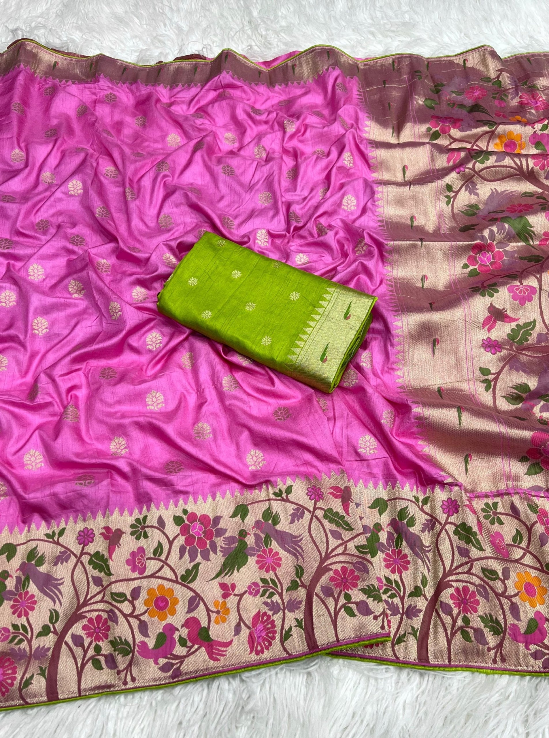 Pure Banarasi Dola Silk