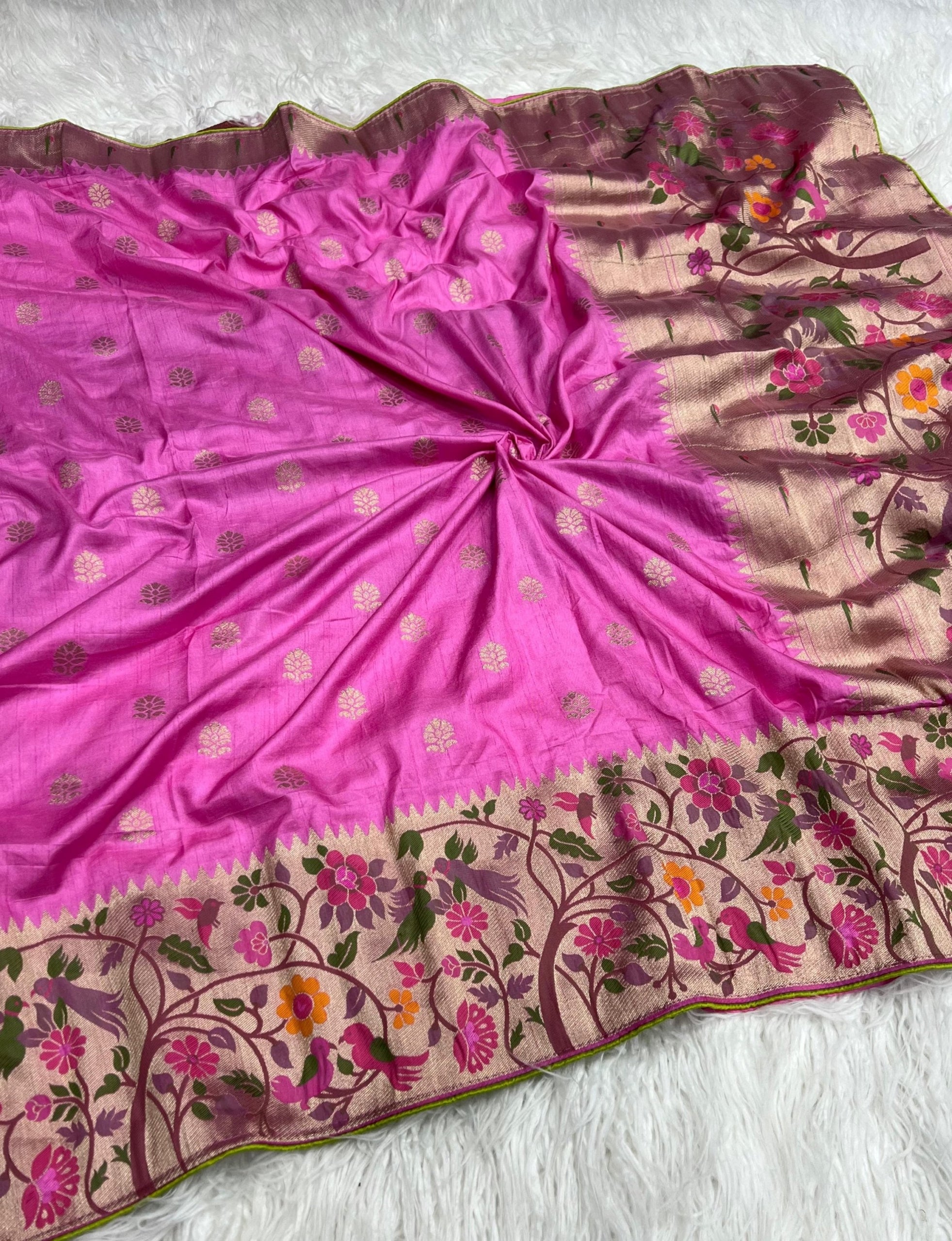 Pure Banarasi Dola Silk
