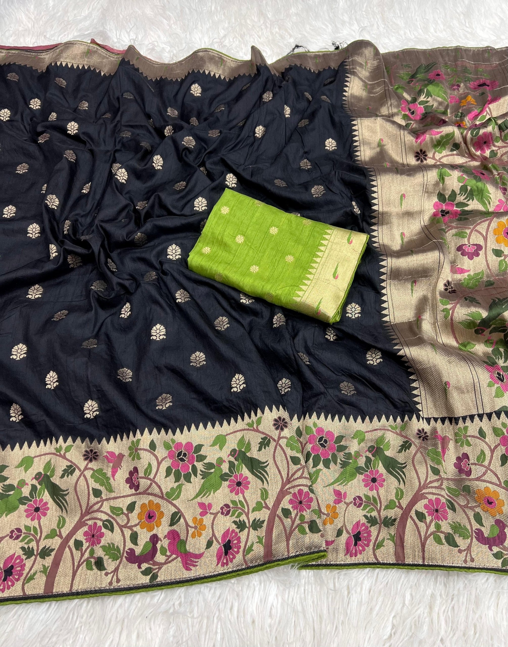 Pure Banarasi Dola Silk