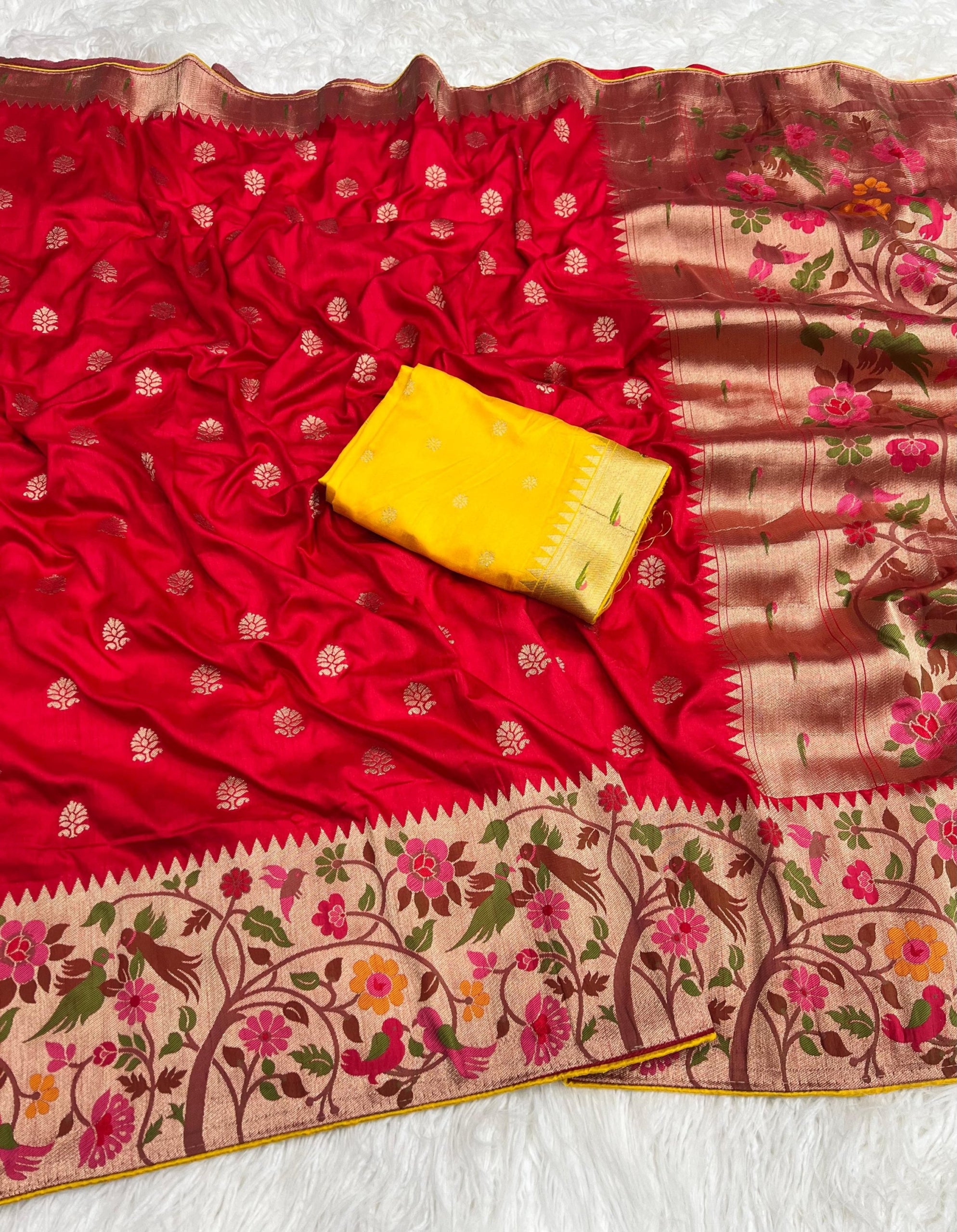 Pure Banarasi Dola Silk