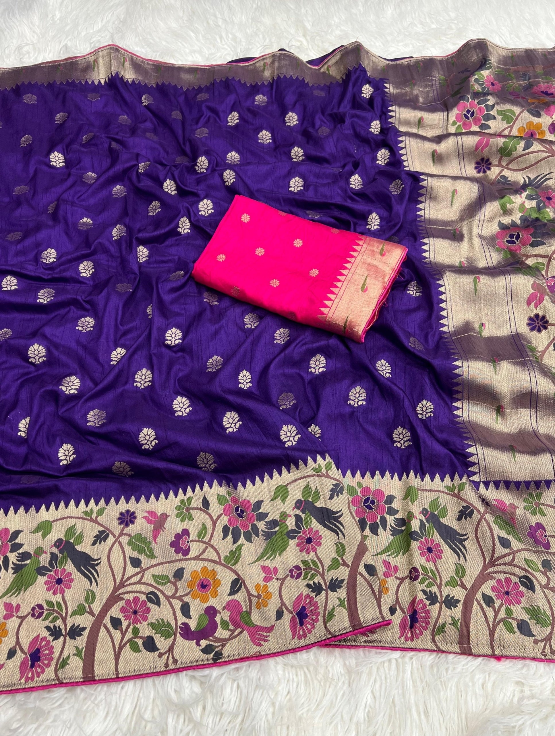 Pure Banarasi Dola Silk