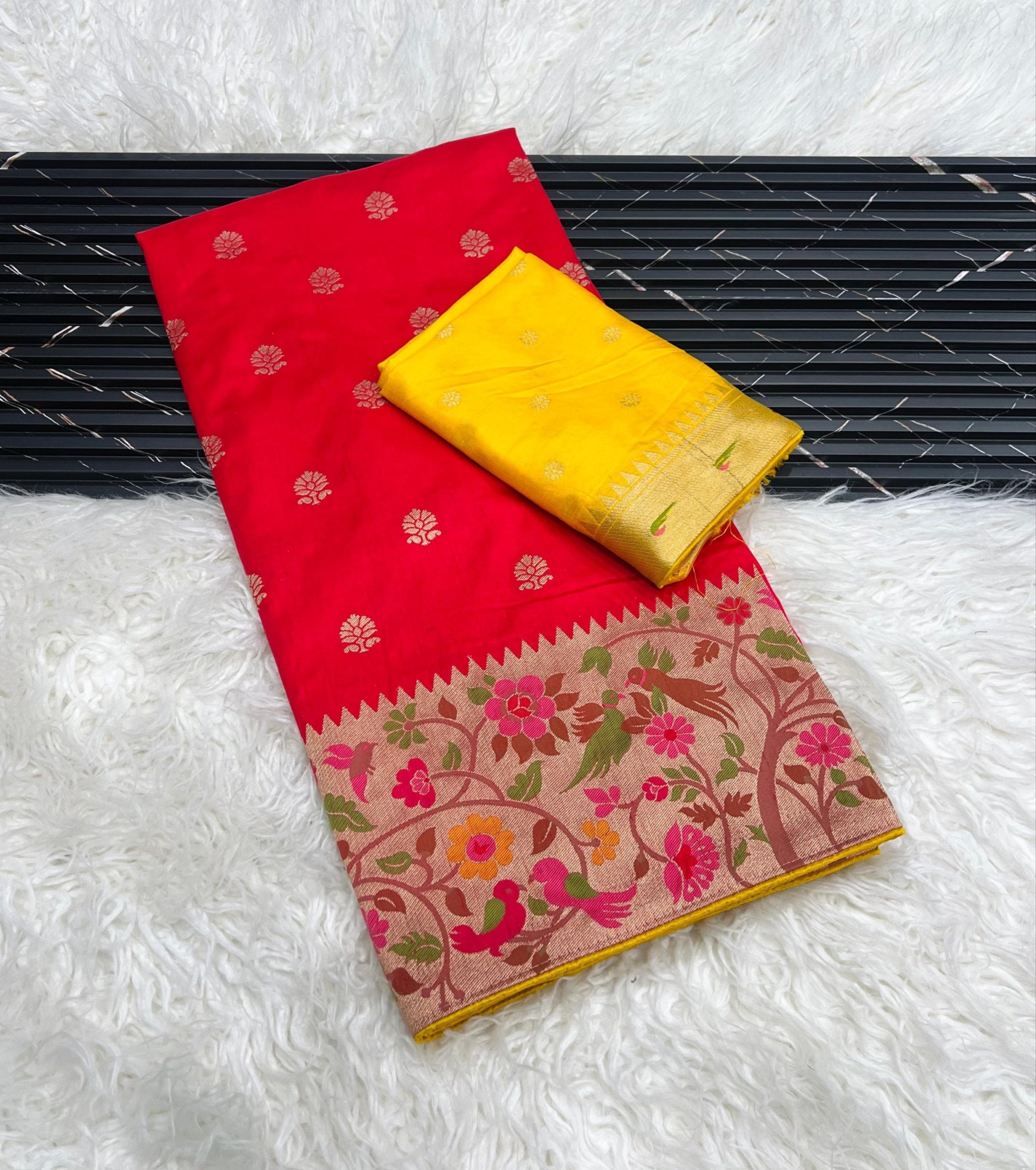 Pure Banarasi Dola Silk