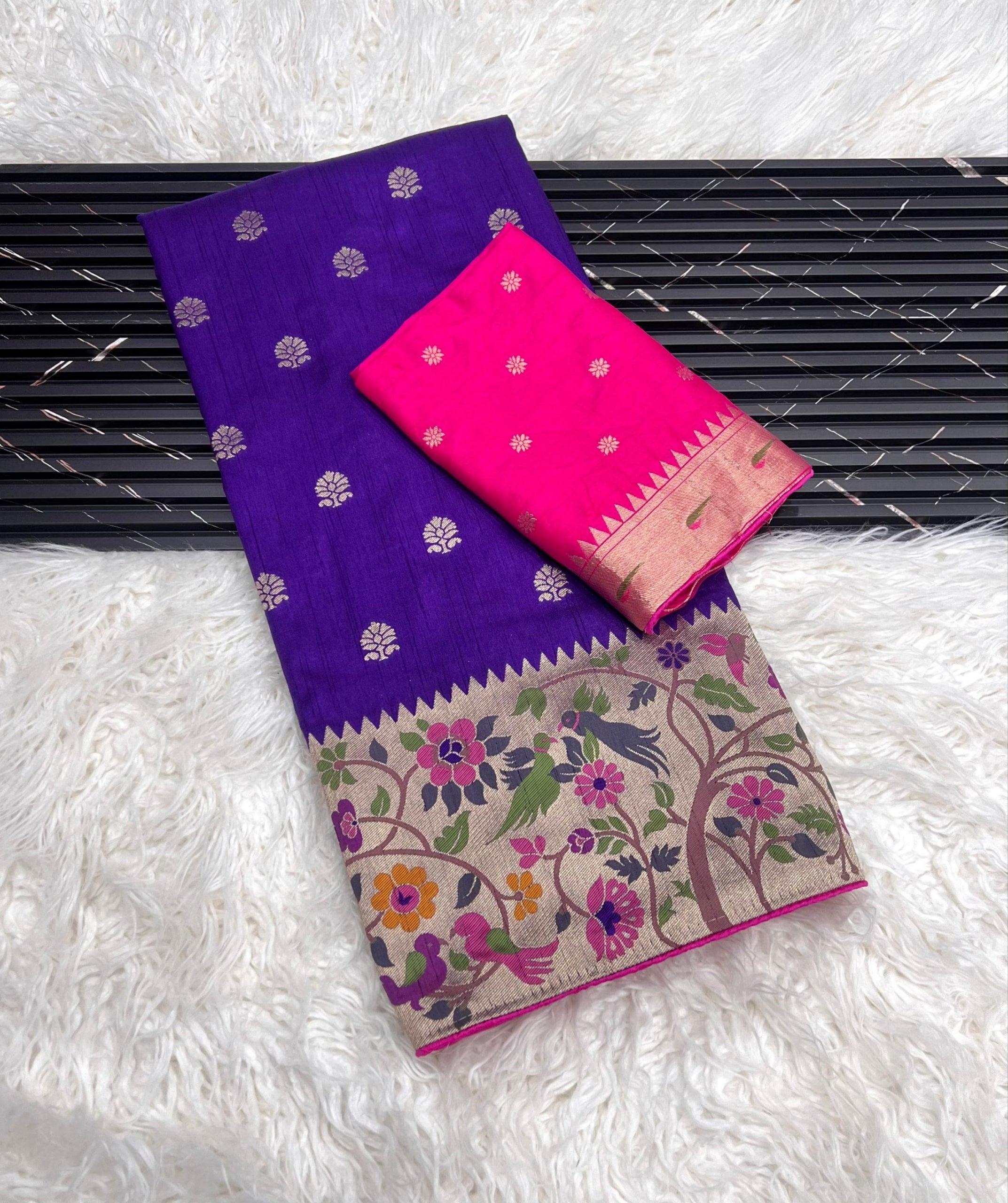Pure Banarasi Dola Silk