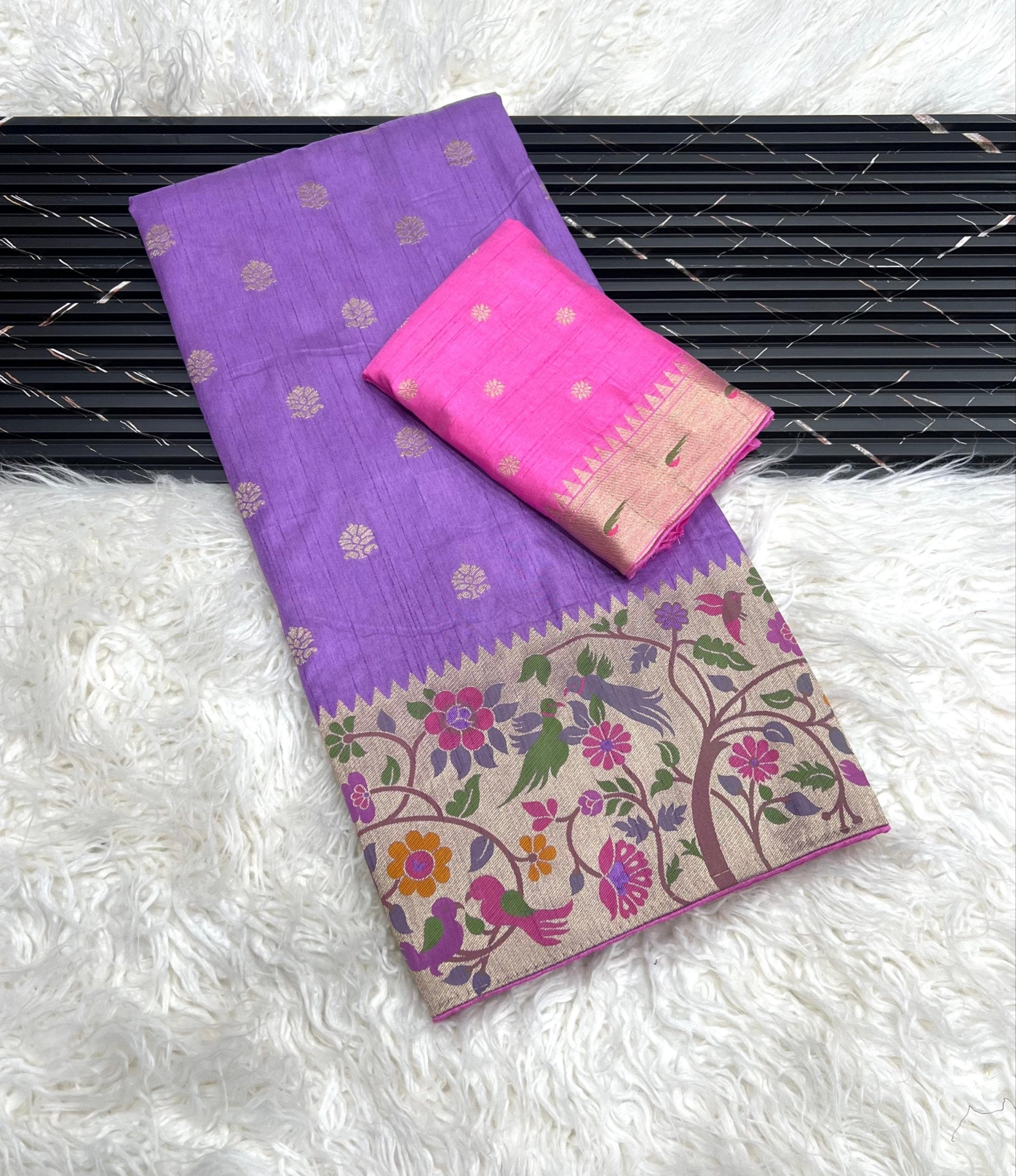 Pure Banarasi Dola Silk