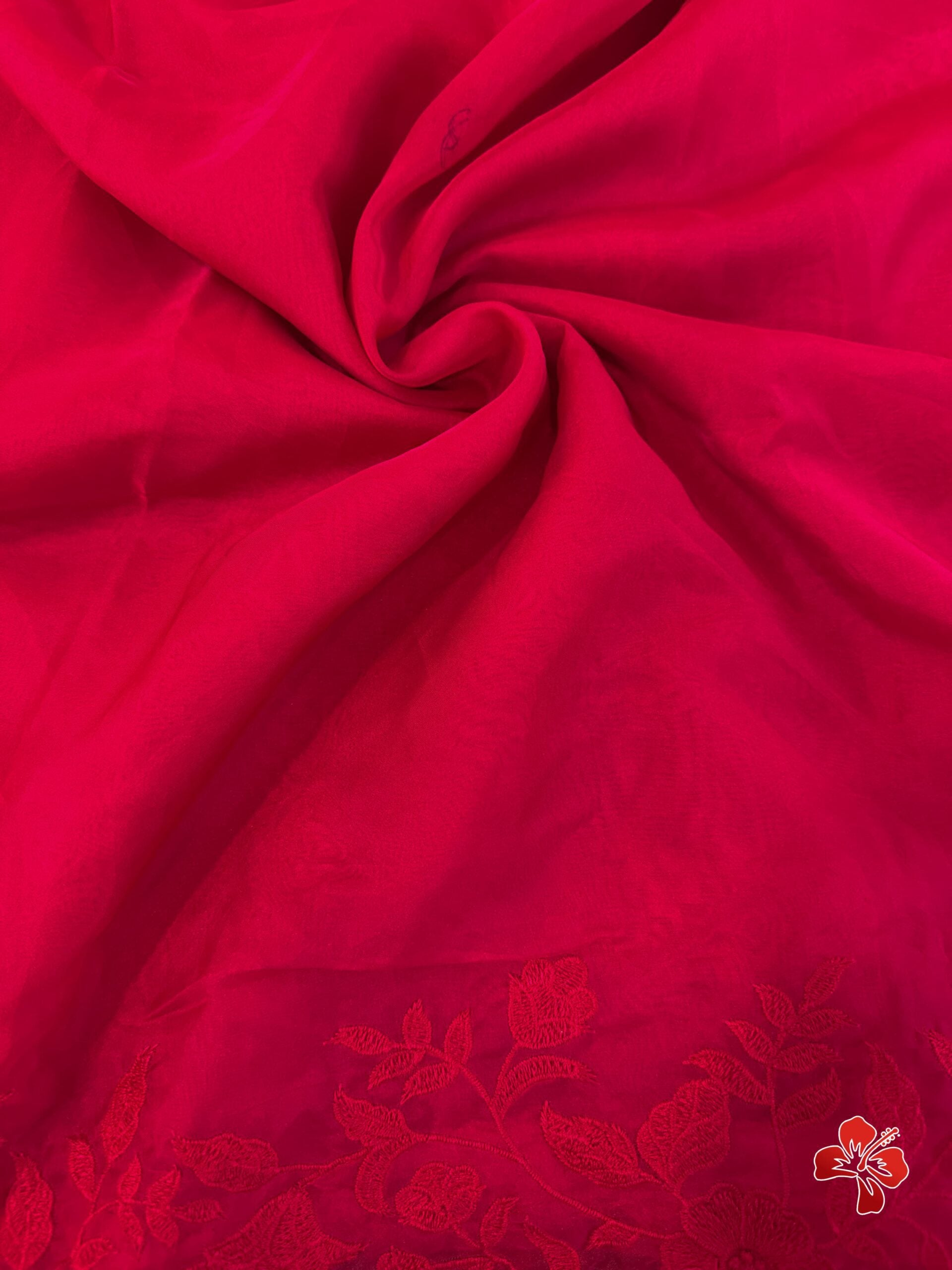 Rich and Premium Soft Silky Flowy Organza Saree