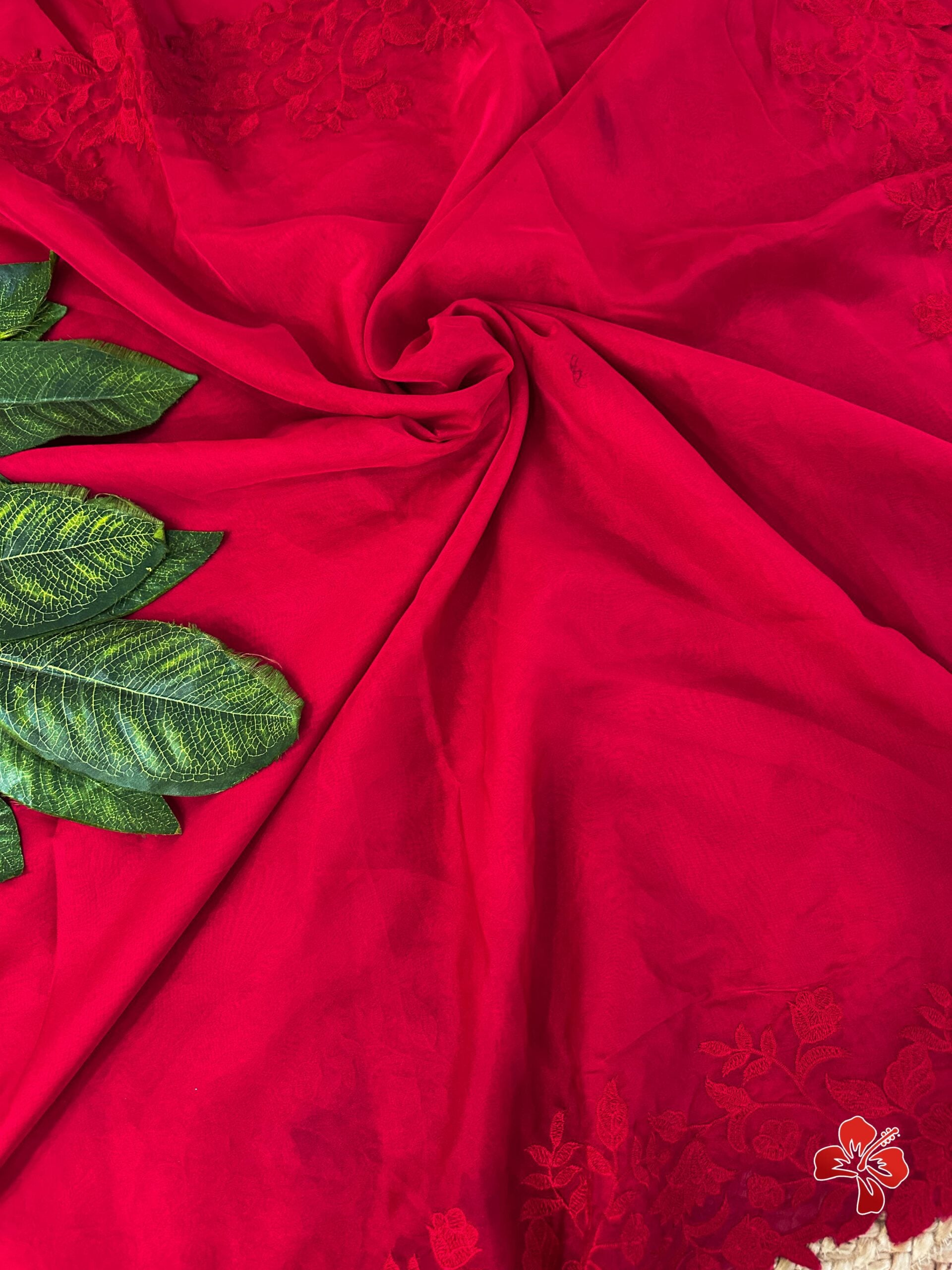 Rich and Premium Soft Silky Flowy Organza Saree