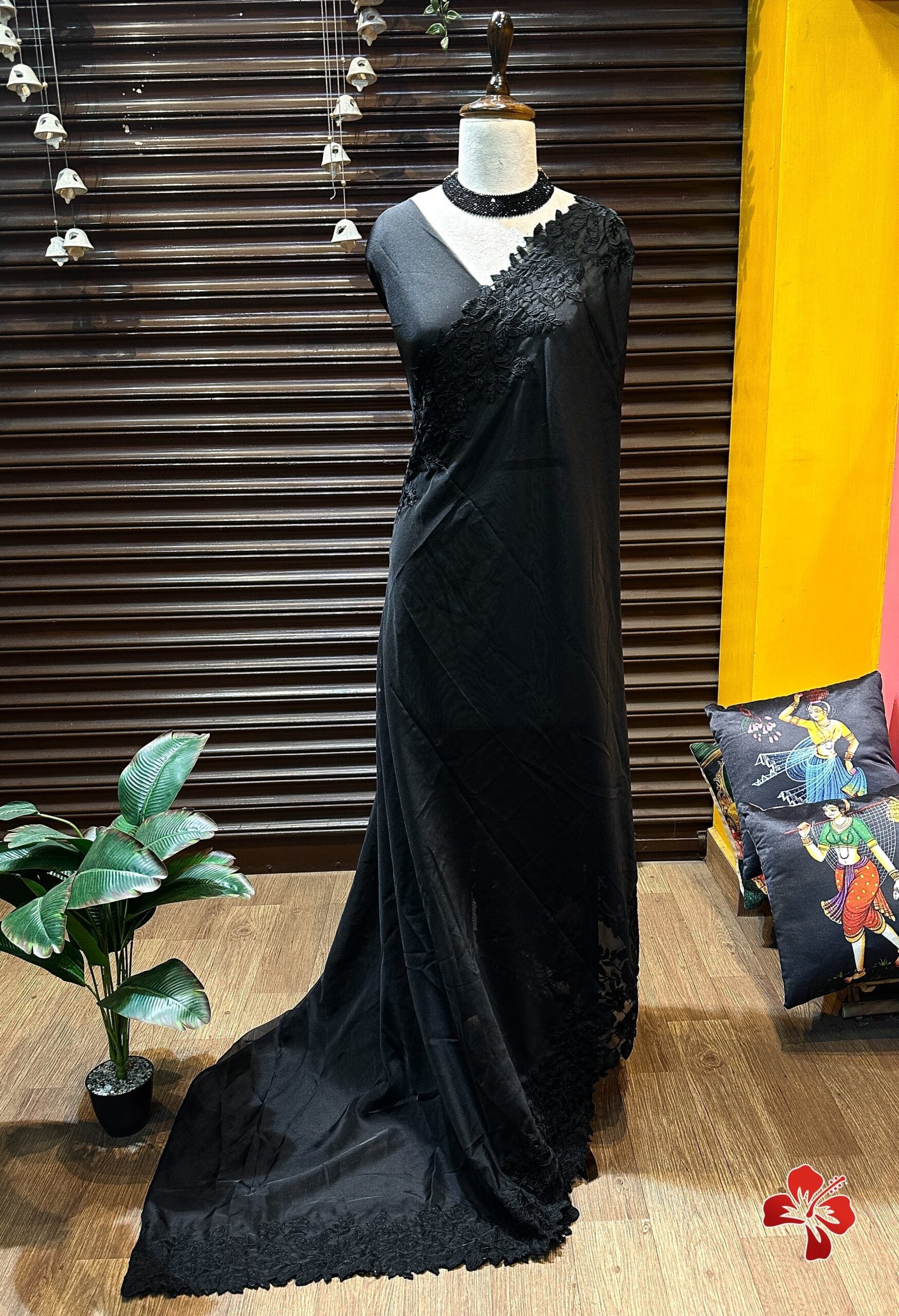 Rich and Premium Soft Silky Flowy Organza Sare