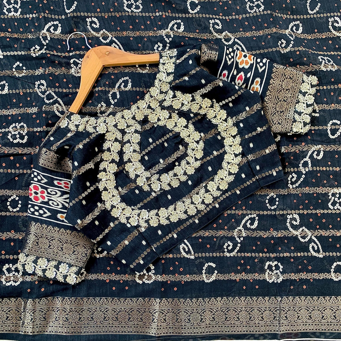 NEW DEISGNER SAREE PURE CANDY COTTON SAREE