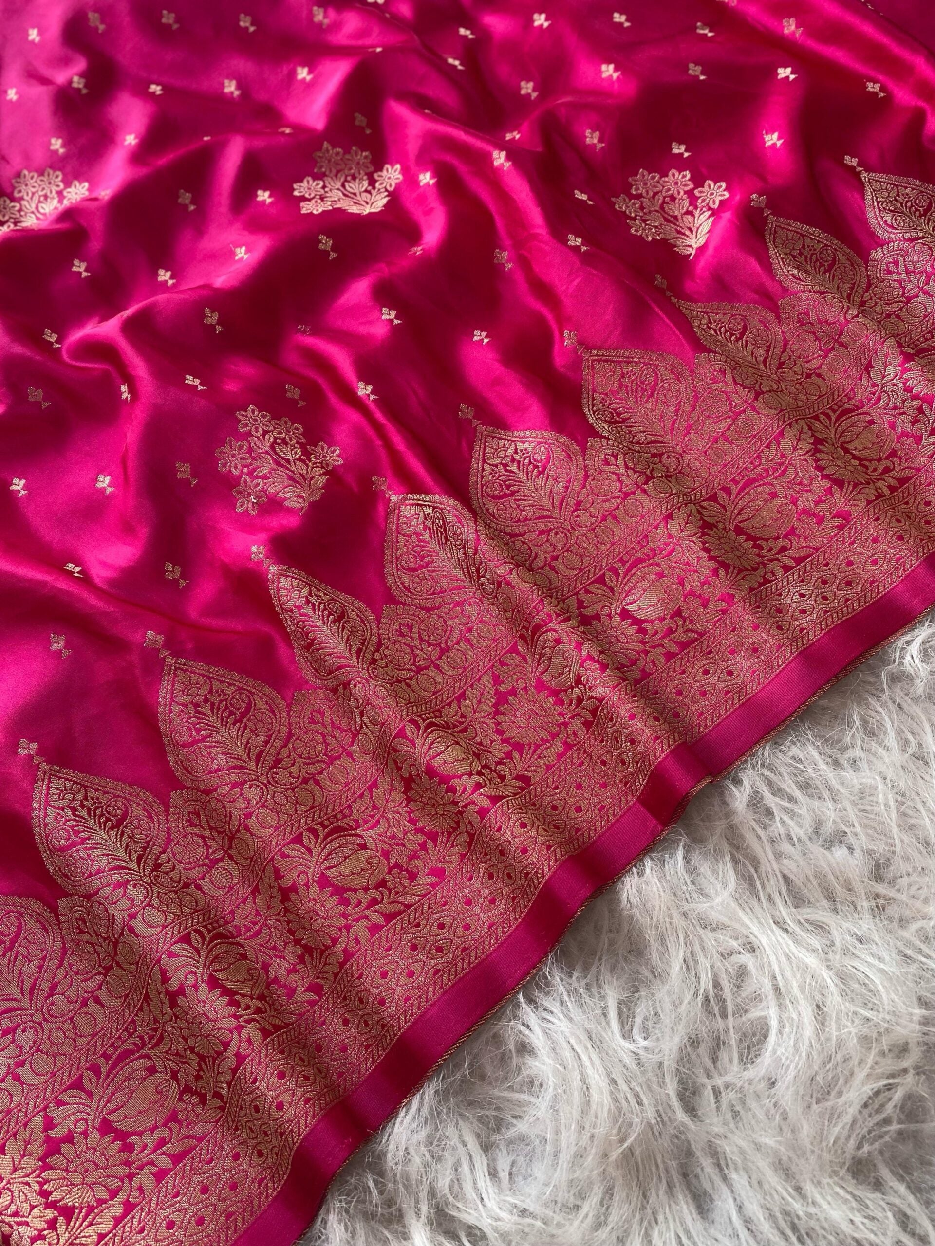 Premium Pure Soft Satin Silk Saree