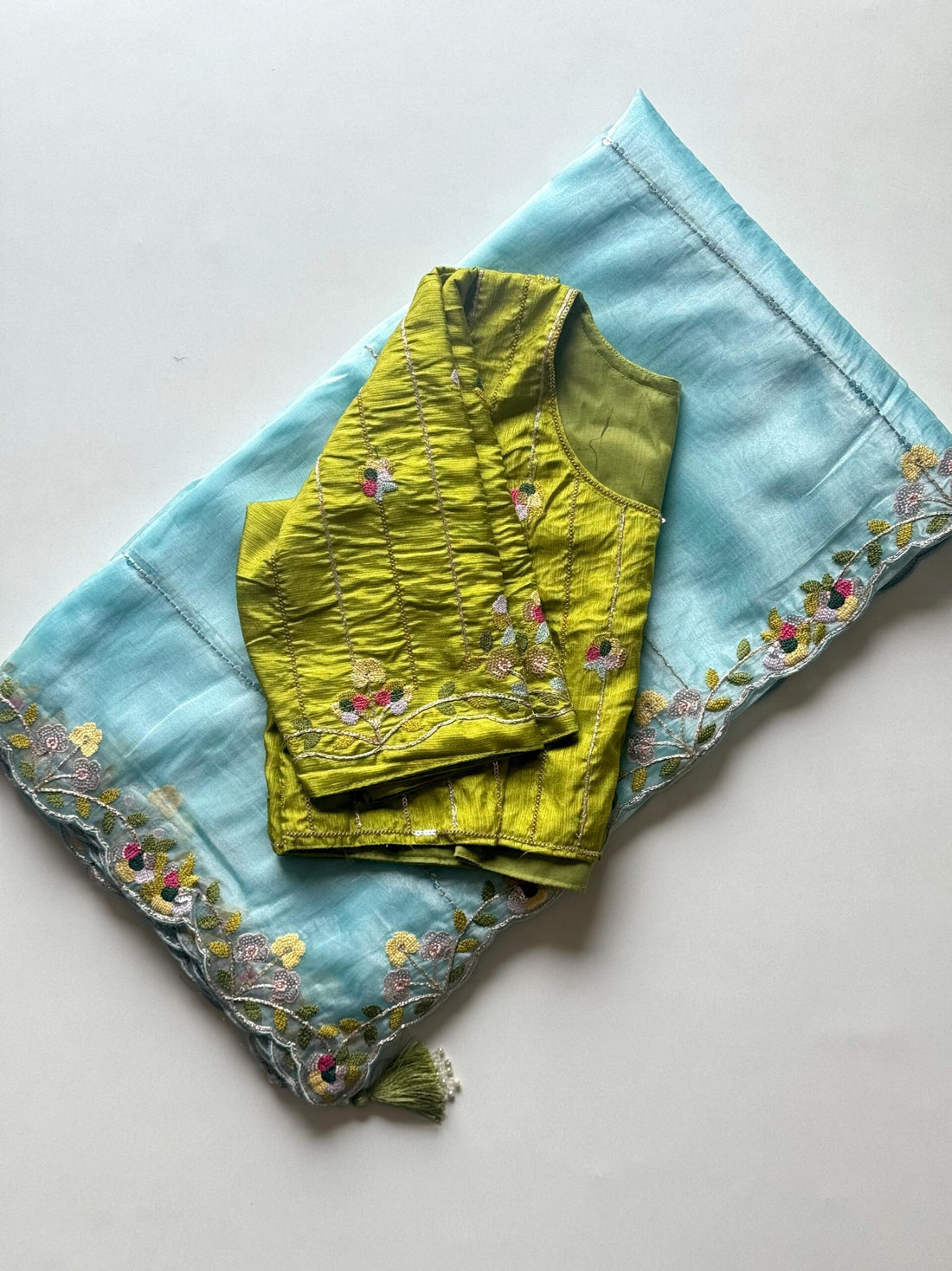 Premium Saree with Stitched Blouse
