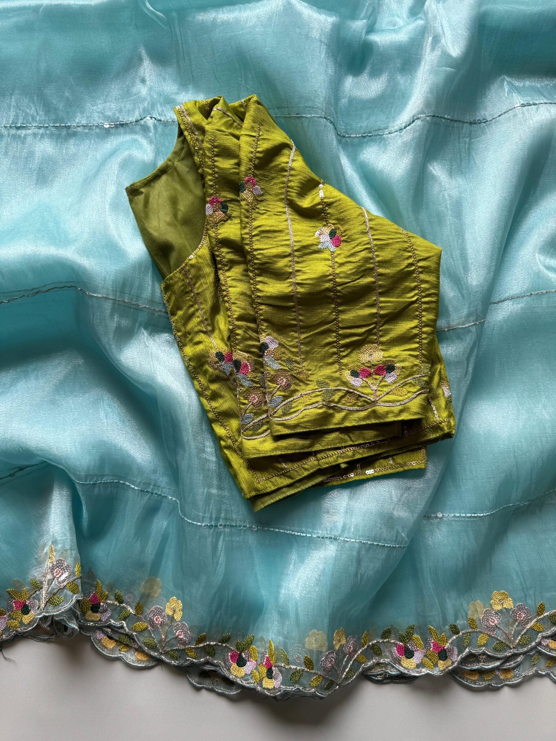 Premium Saree with Stitched Blouse