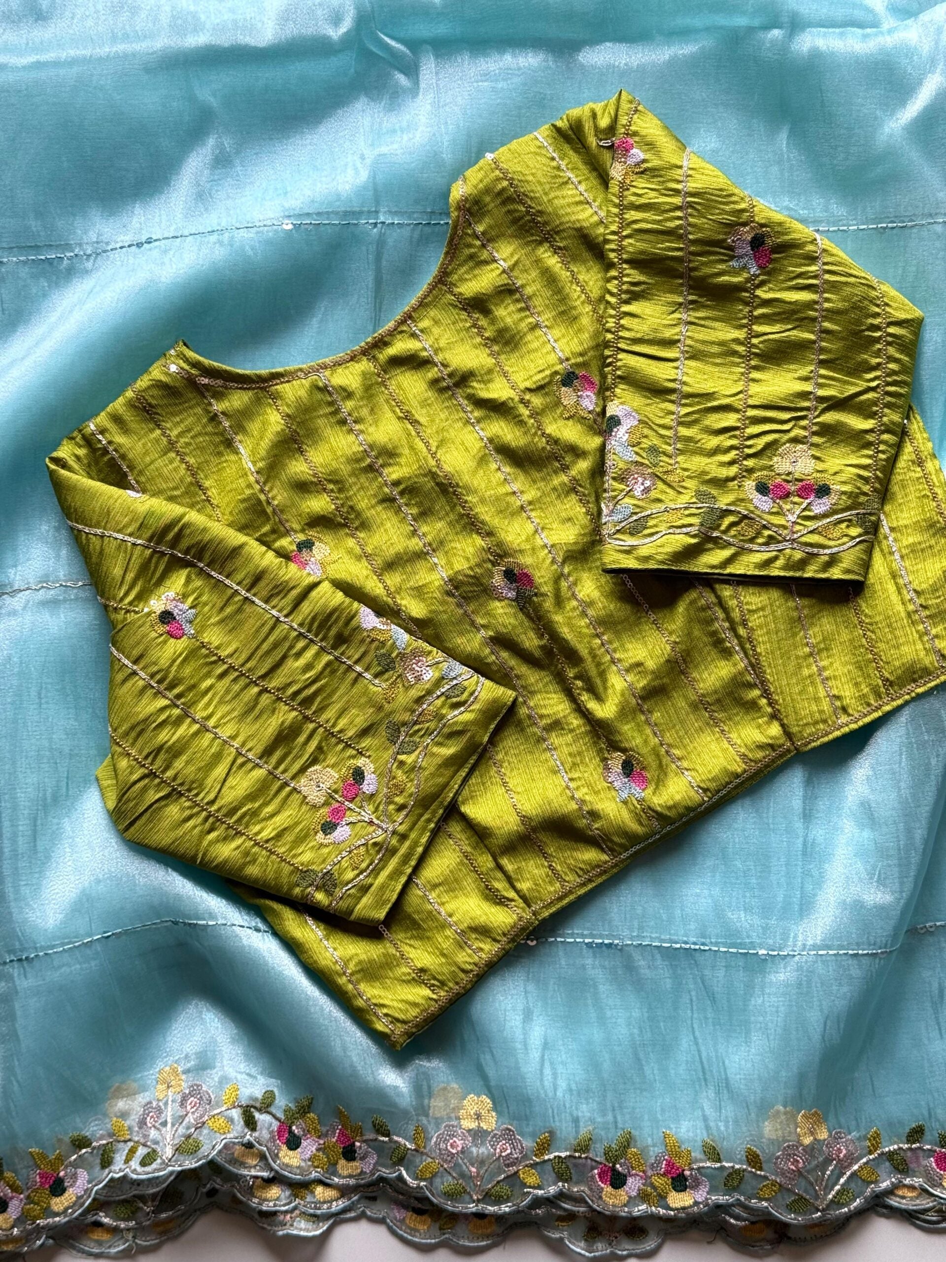 Premium Saree with Stitched Blouse