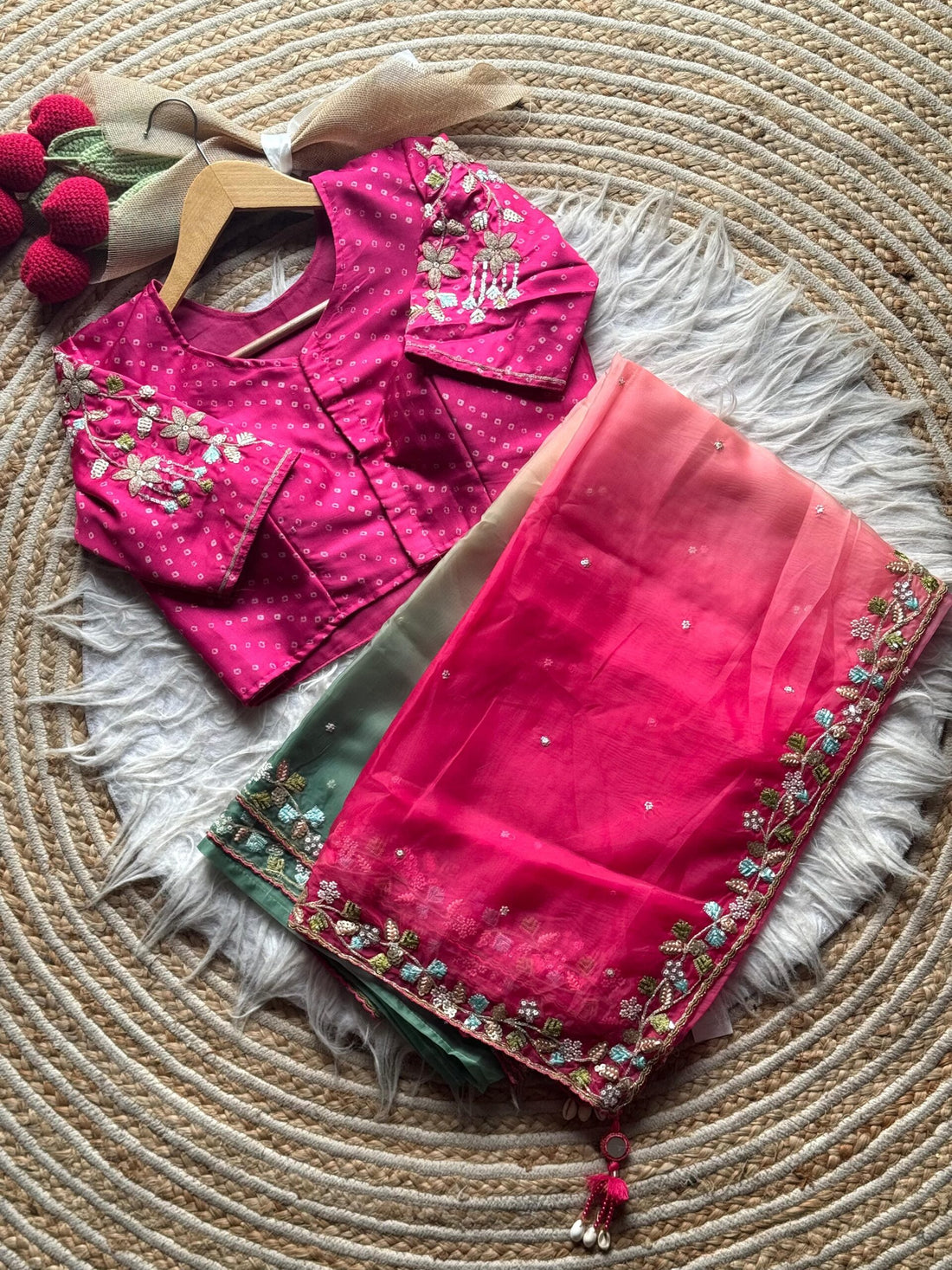 Exclusive Saree with Stitched Blouse