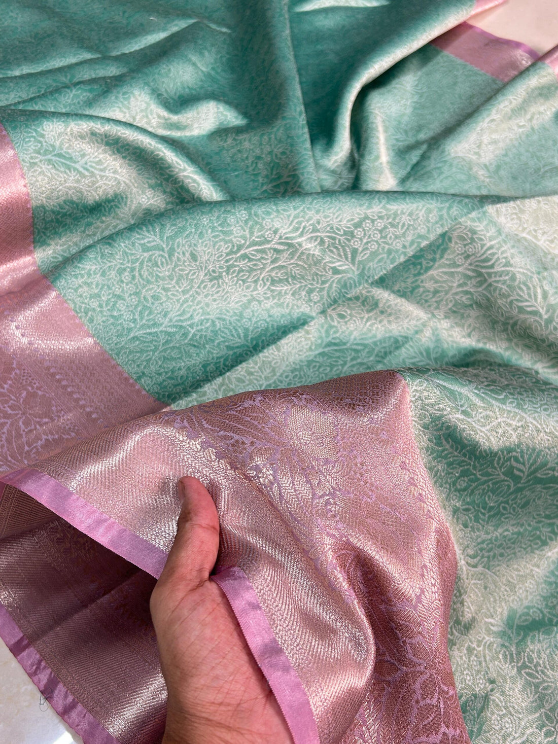 Premium Banarasi Tissue Soft Silk Saree