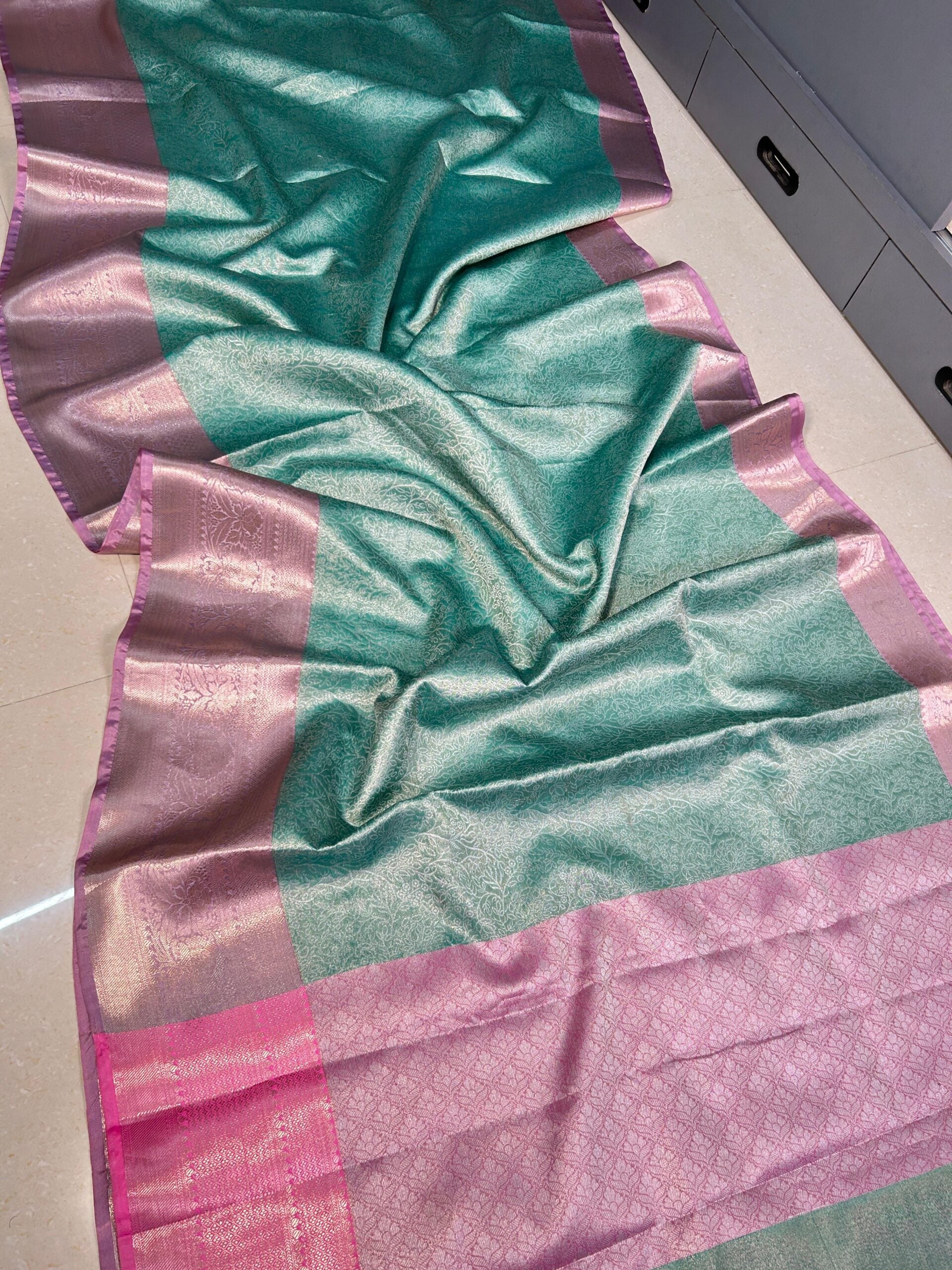 Premium Banarasi Tissue Soft Silk Saree
