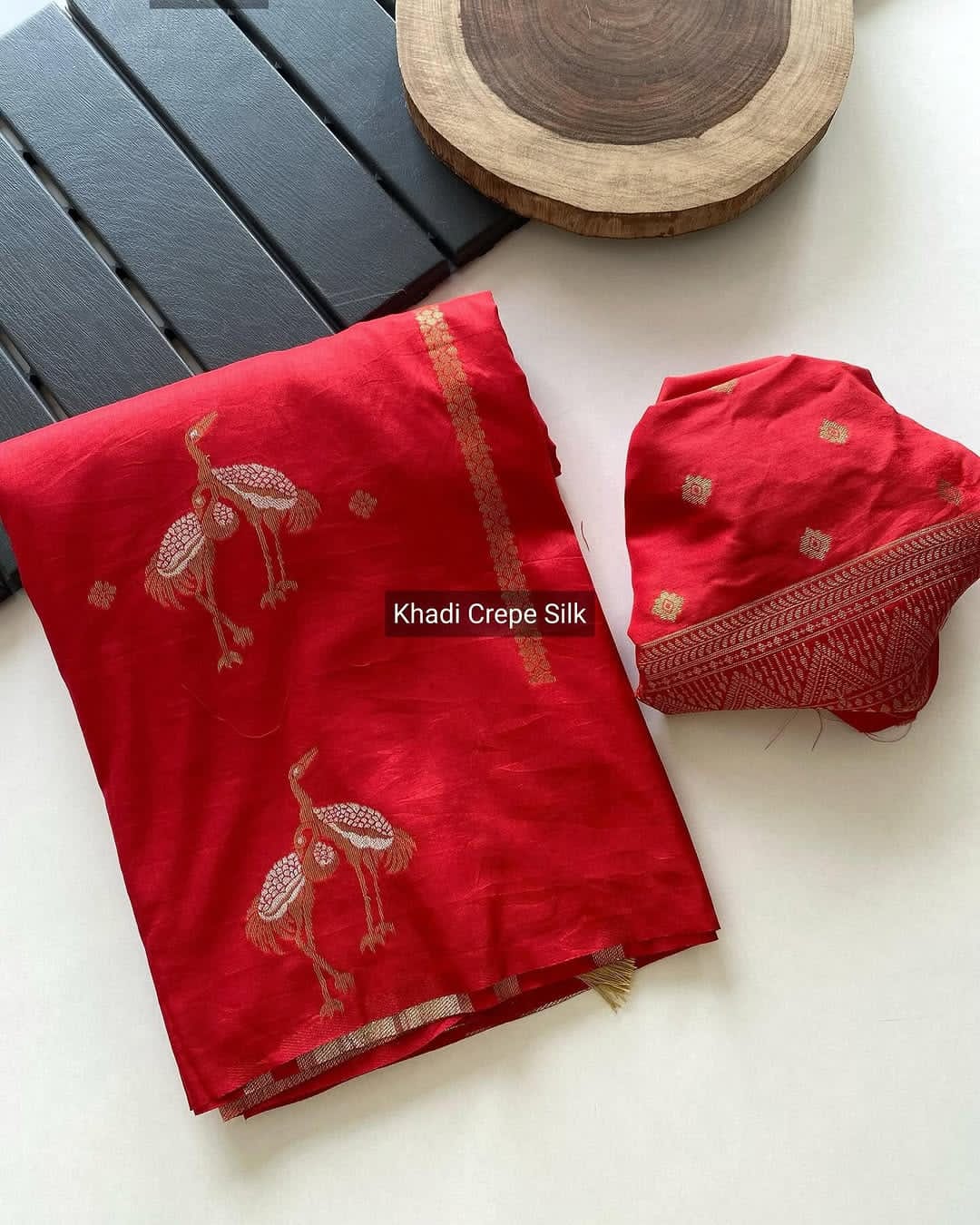 Premium Khadi Crepe Silk
