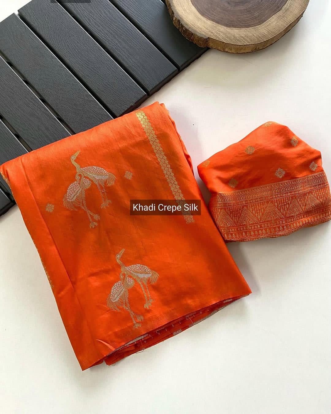Premium Khadi Crepe Silk