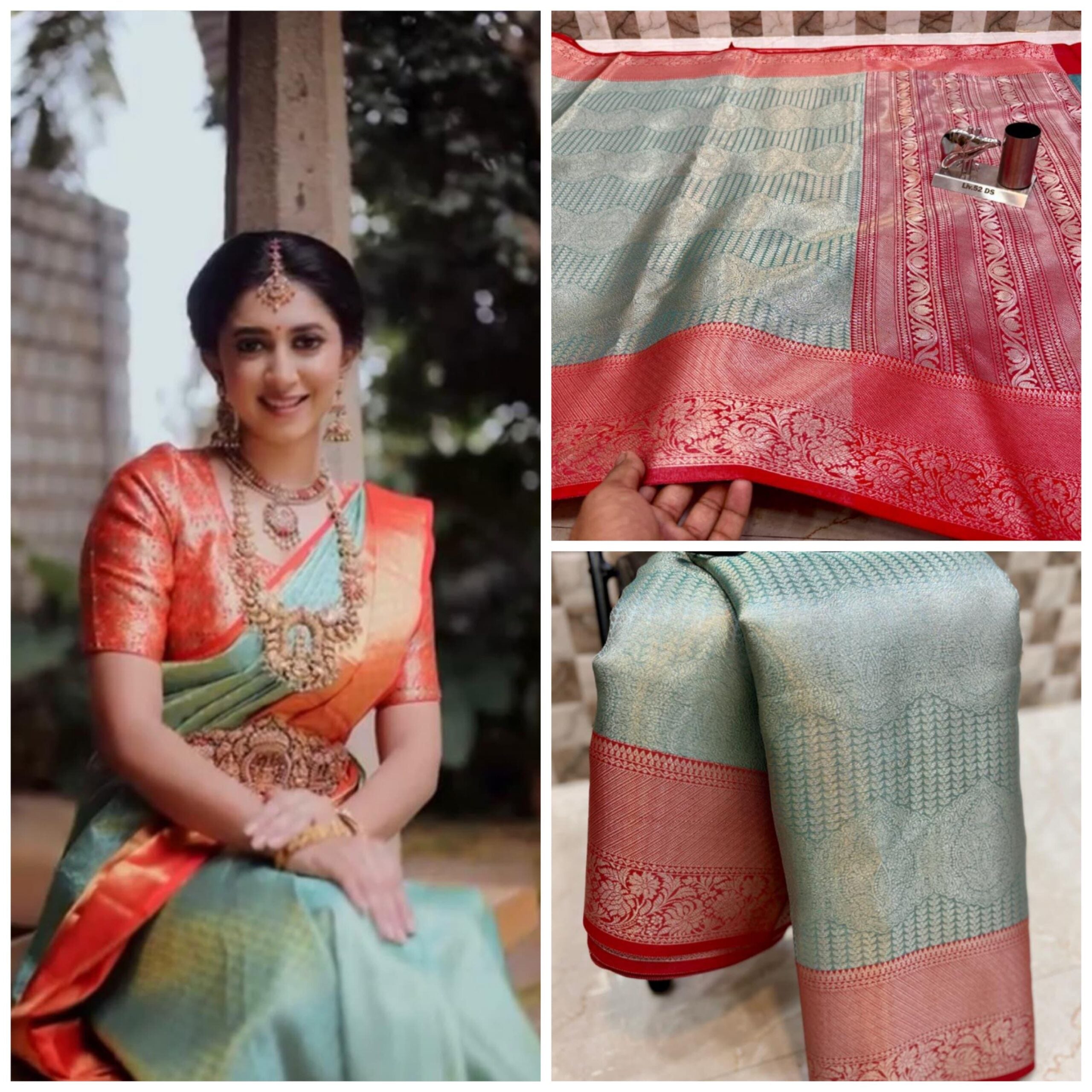 Bridal Banarasi Zari Silk Saree