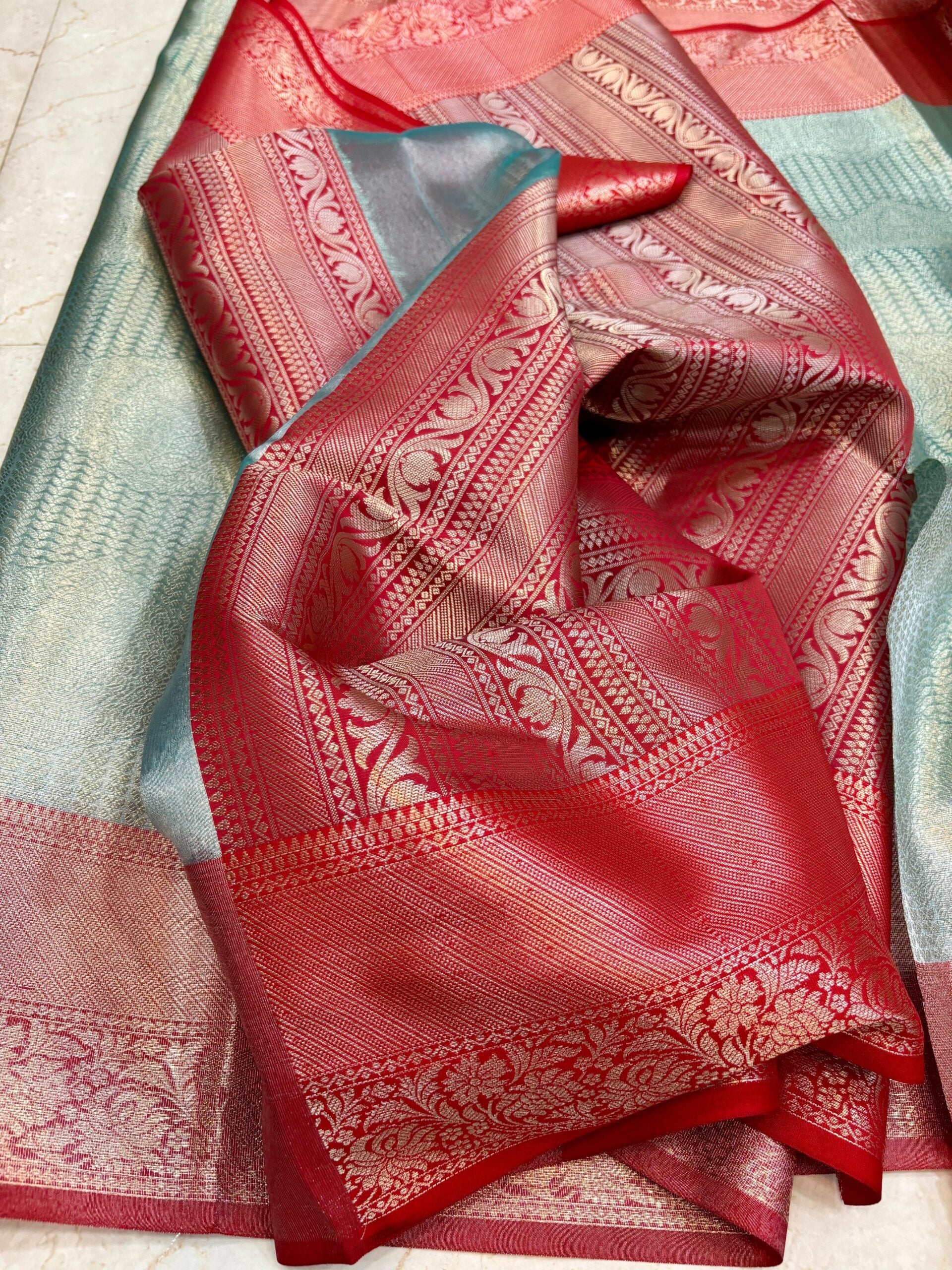 Bridal Banarasi Zari Silk Saree